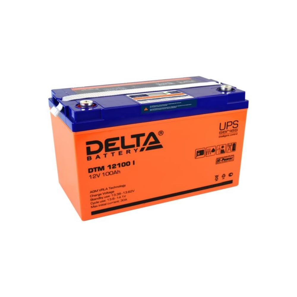 6f2af2ac8da7b0d5a95e2995a22c57add4b70df9 Аккумулятор DELTA DTM 12100 I